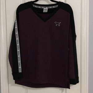 Victoria’s Secret PINK - Burgundy Logo Pullover